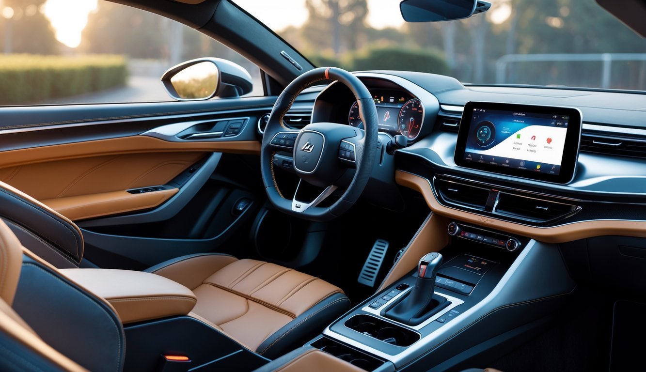 Unutrašnjost automobila Cupra Formentor s prikazom kvalitetnih materijala i modernog infotainment sustava.