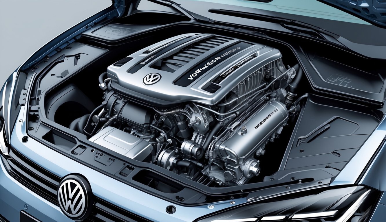 Prikaz motora, performansi i mjenjača Volkswagen Golfa 6 s pregledom unutarnjih mehaničkih dijelova.