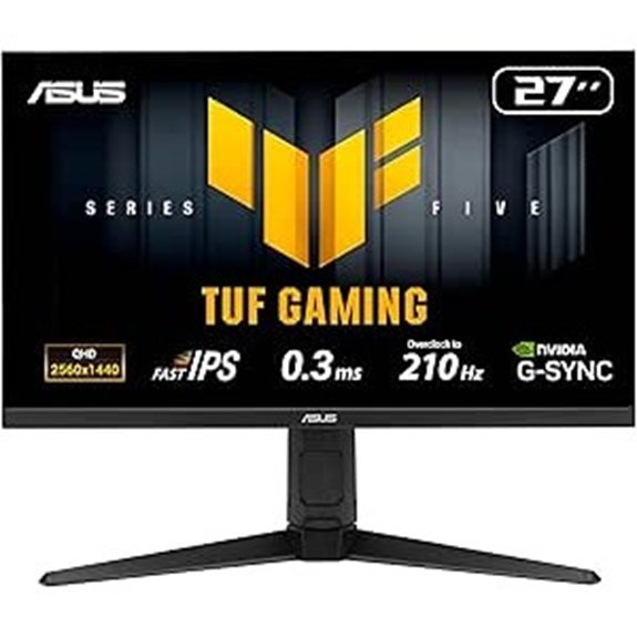 ASUS TUF Gaming 27 WQHD 210Hz monitor