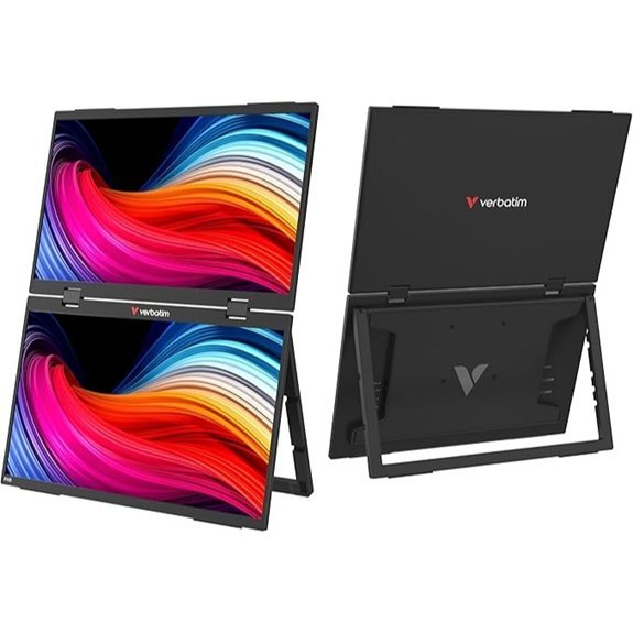 Verbatim Dvostruki 15,6 prijenosni Full HD monitor