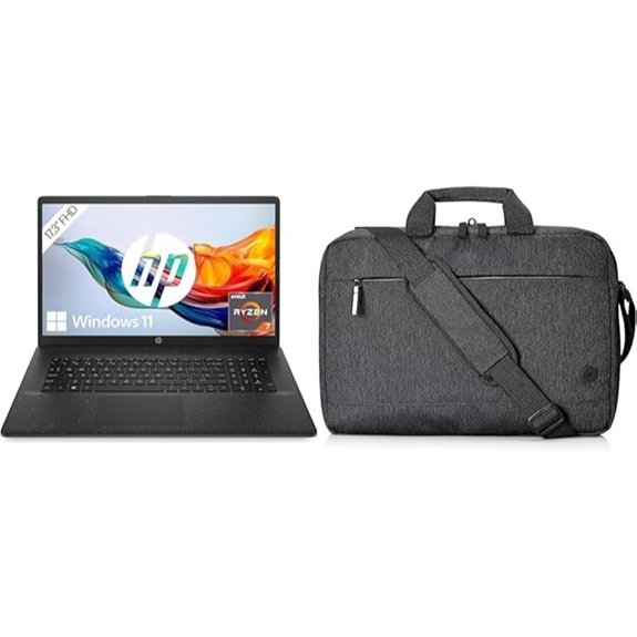 HP 17,3 prijenosno računalo s Ryzen 7 procesorom i torbom