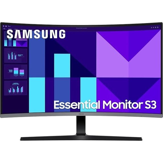 Samsung 32 Essential S3 zakrivljeni Full HD monitor