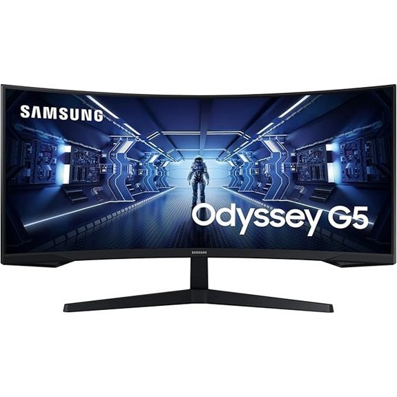 Samsung 34 G5 zakrivljeni gaming monitor (165 Hz)