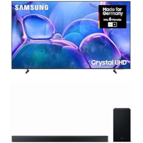 Samsung 85 Crystal UHD 4K TV i soundbar