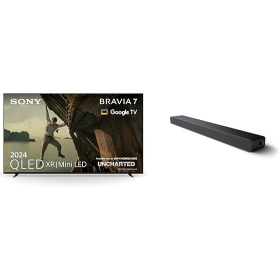 Sony BRAVIA 7 75 4K TV + HT-A3000